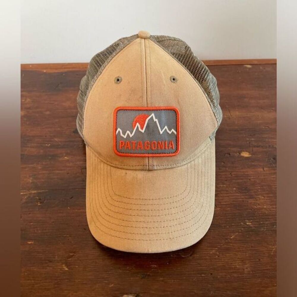 Patagonia Firstlighters Badge Lopro Trucker Hat Outdoor Hike Trail Rare